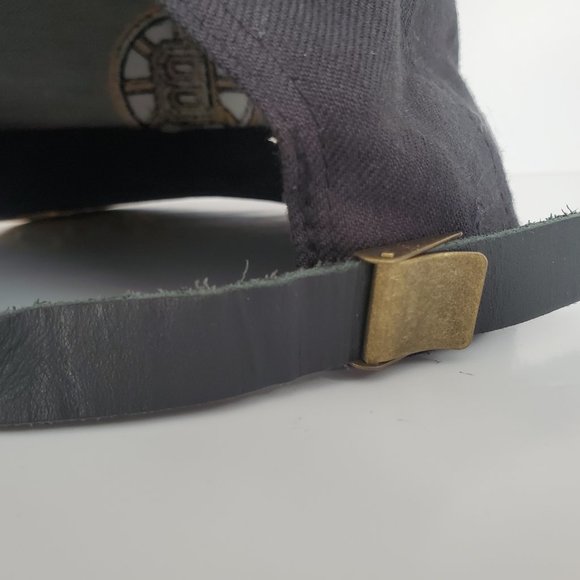 BOSTON BRUINS Strapback Hat Embroidered Logo Official NHL Hockey Team Swag Merch - Picture 8 of 12